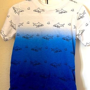 Boys Shark Shirt, Garanimals size 4T